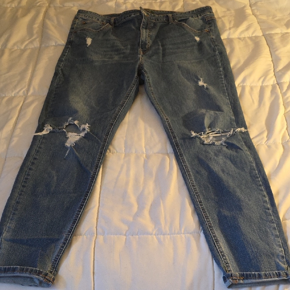 Wild Fable Highest Rise Skinny Blue Denim Jeans Size 18